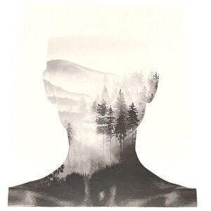 Just Park Art Print 12X16”